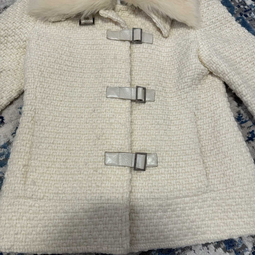 CALVIN KLEIN cream colored cardigan sweater - Picture 11 of 12
